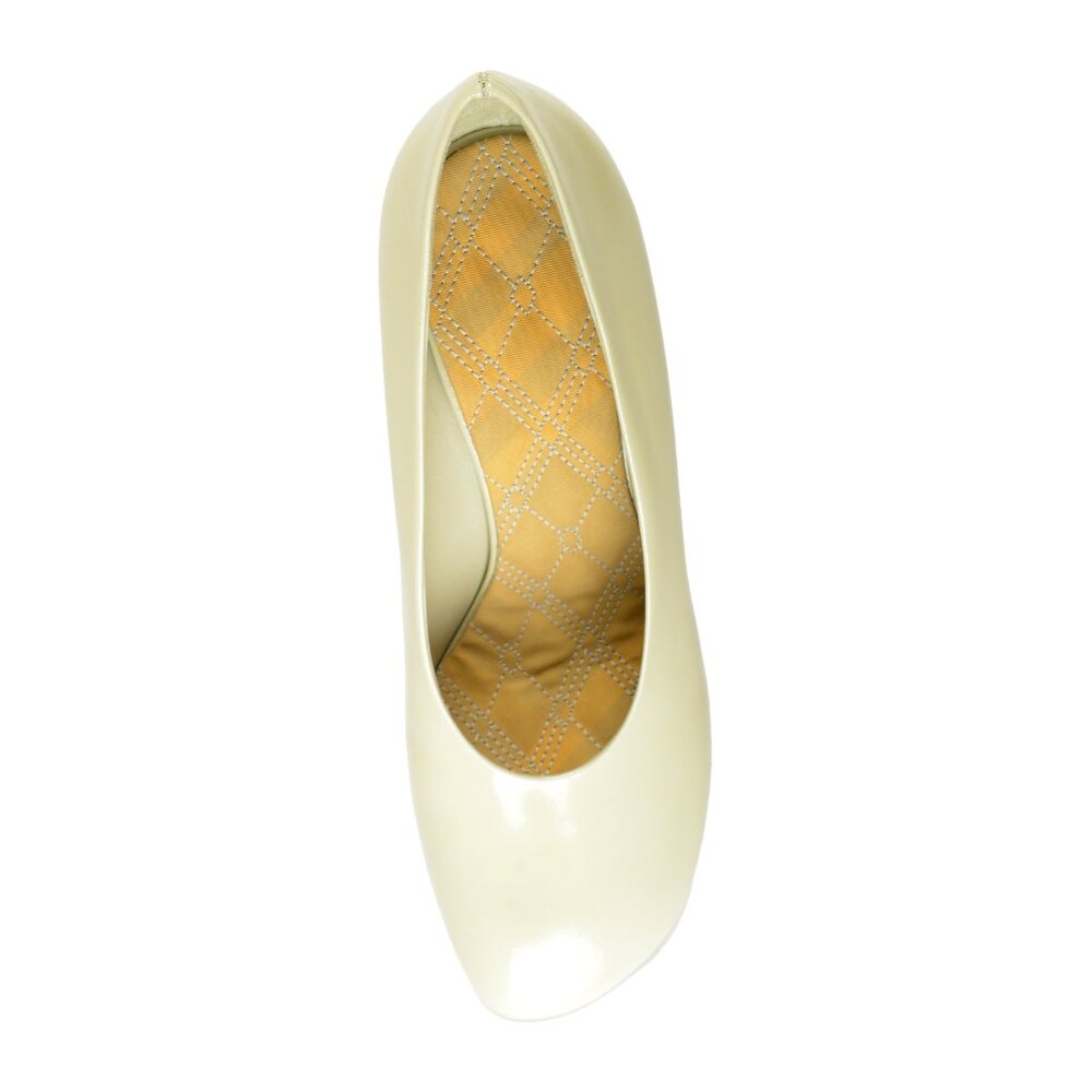 Burberry Women's "Baby Pump" Leather Heeled Pumps Shoes US 7.5 EUR 37.5 - Picture 7 of 8